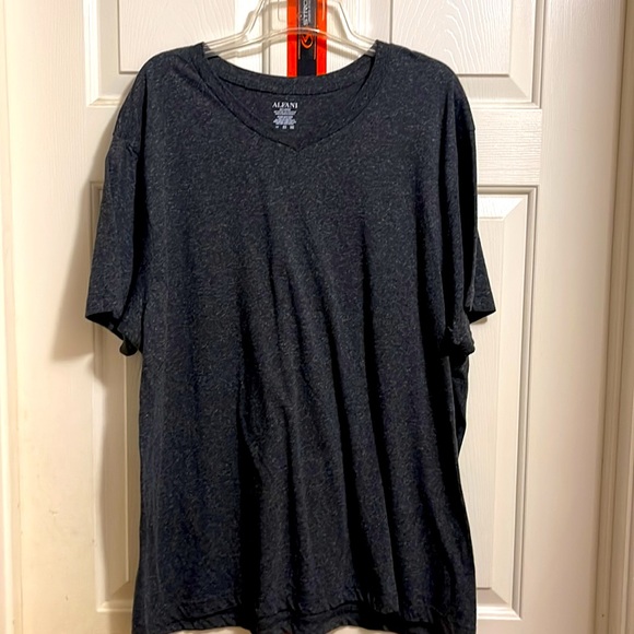 Men’s Alfani V-Neck T-Shirts Black and Blue Size XXL - Picture 5 of 7